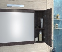 Горен шкаф Magnolia 100 Dark Grey 100х12х55см