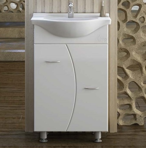 Долен шкаф Avra 55 White 53х30х83см