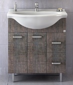 Долен шкаф Phaedra 80 76.5х82х34см