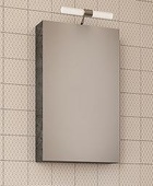 Огледален горен шкаф Luxus 45 Granite 41x12x68см