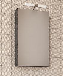 Огледален горен шкаф Luxus 45 Granite 41x12x68см