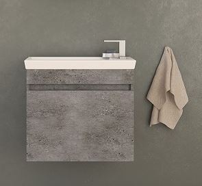 Окачен долен шкаф Luxus 60 Granite 60x31x50см
