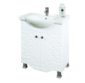 ПВЦ Долен шкаф за баня Куба 75x85x42см