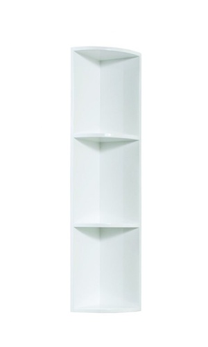 ПВЦ Колона за ъглов монтаж Юта 16x80x16 см