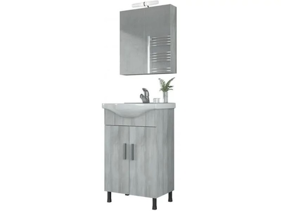 MDF мебели за баня Luna 55 Gray