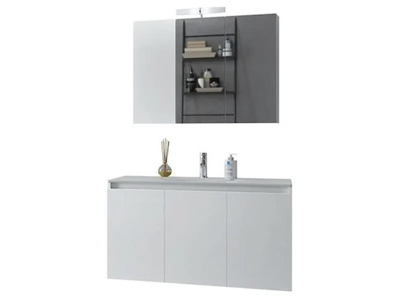 Комплект MDF мебели за баня Verona 90 White