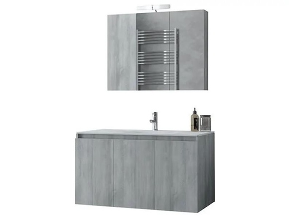 Комплект MDF мебели за баня Verona 90 Grey