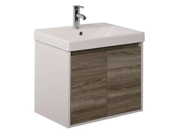Конзолен шкаф за баня ICP 6055 WOODEN