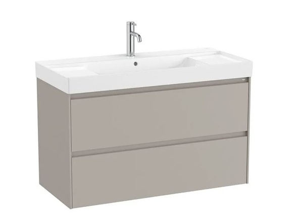 Долен шкаф за баня Ona Unik Grey Matt 100см
