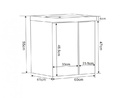 PVC Долен шкаф за баня ICP 6087 (1)