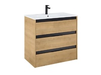 Долен шкаф за баня серия Unik Light Oak 70.5см