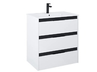 Конзолен шкаф за баня Unik White Glossy