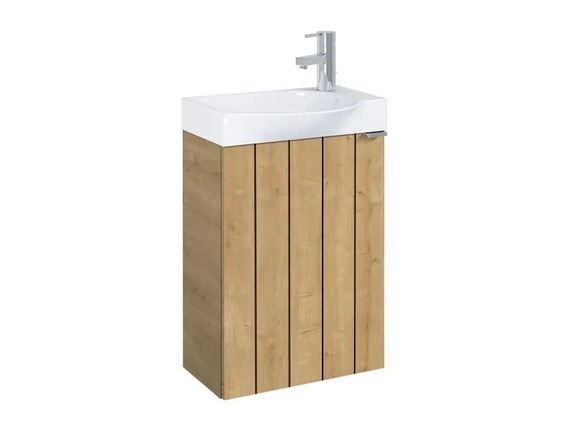 Мебели за баня Unik Micro Plus Light Oak Structure 45см