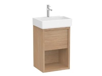 Шкаф за баня Unik Light Elm с мивка 45см
