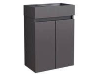 Черен шкаф за баня COMPACT 4242MB