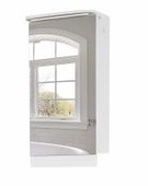 Огледален горен шкаф Лео 30x60x15см