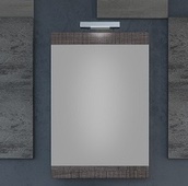 Горен огледален шкаф Magnolia 40 Dark Grey 40х12х60см