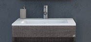 Умивалник Magnolia 40 Dark Grey 41х41х12см
