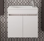 Окачен долен шкаф Magnolia 55 White 55х33.5х50см