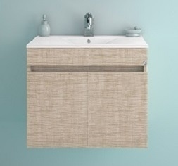 Конзолен долен шкаф за баня Magnolia 60 Beige 60х45х50см