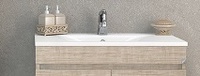 Умивалник за баня Magnolia 75 Beige 77х47х19см